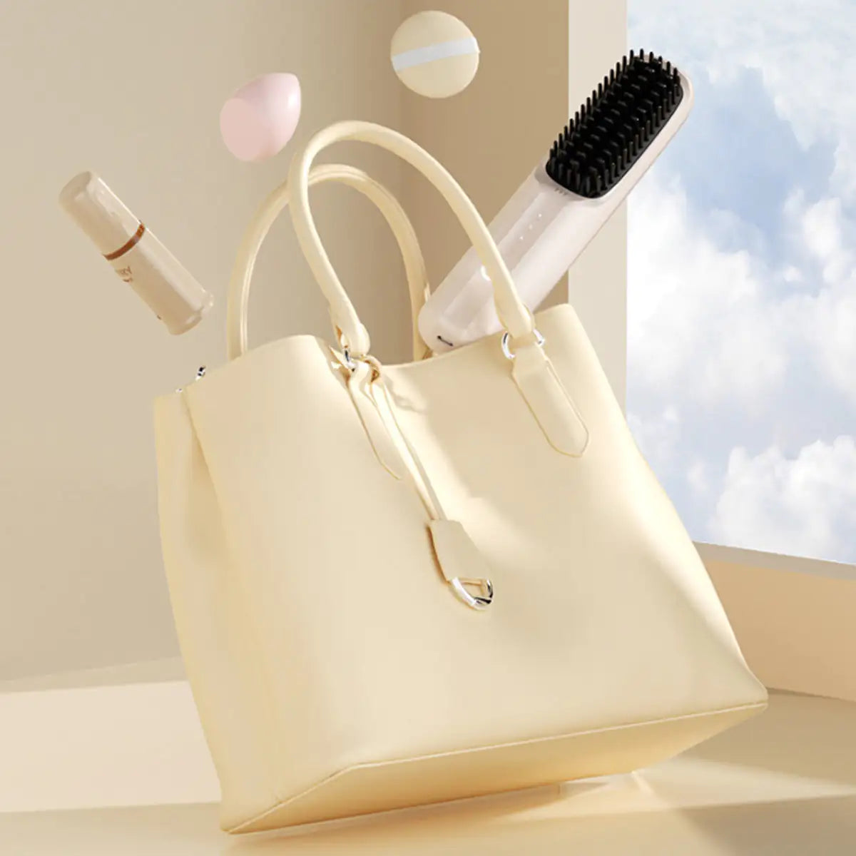 Automatic hair brusher Rechargeable