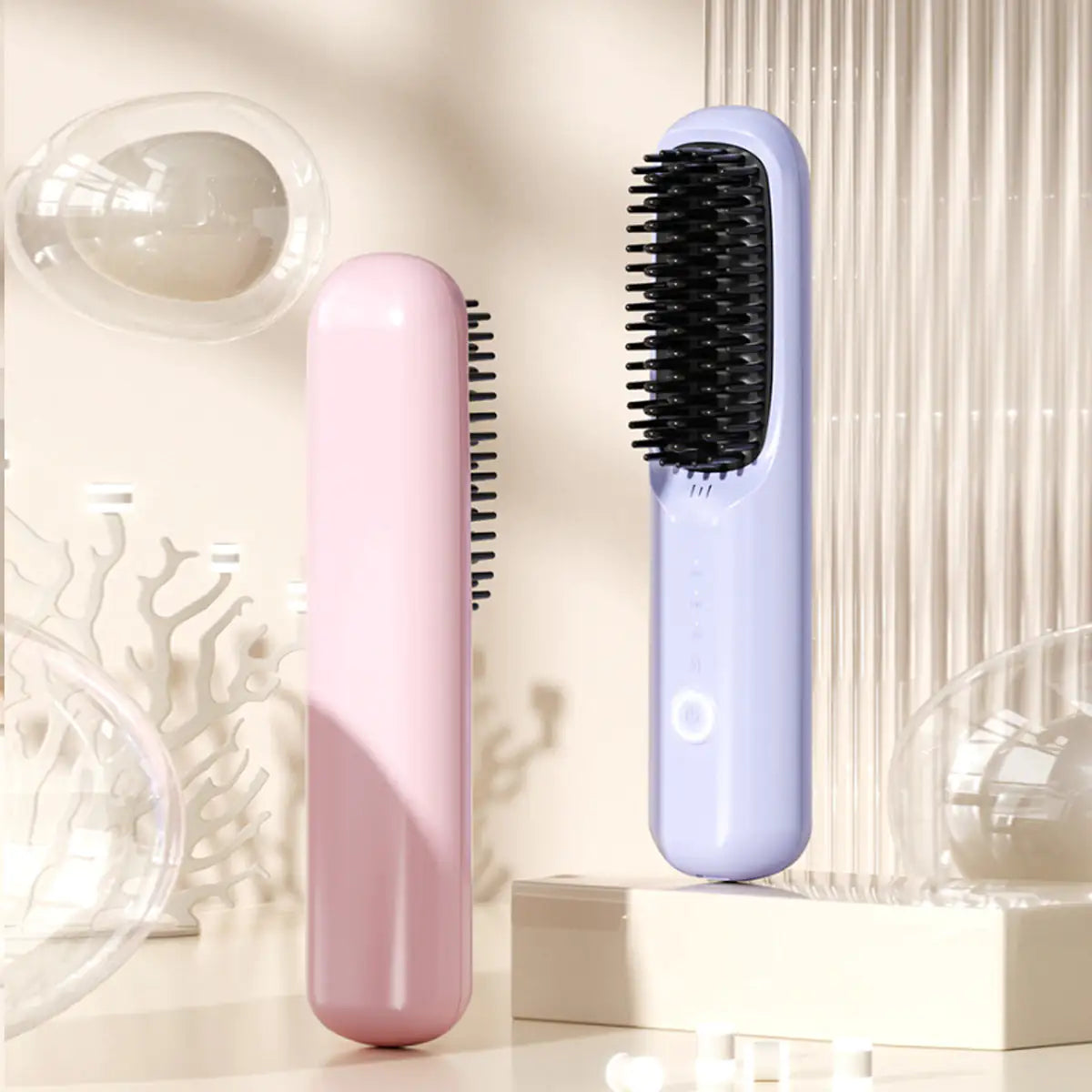 Automatic hair brusher Rechargeable