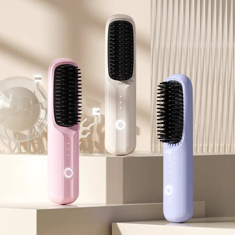 Automatic hair brusher Rechargeable